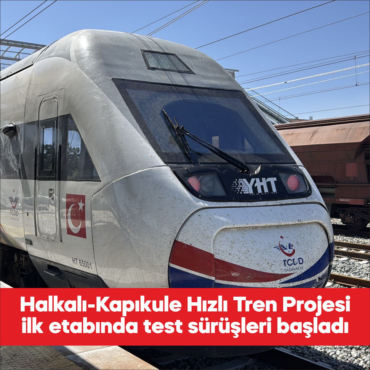 Türkiye’nin Avrupa ile yüksek standartlı demir yolu bağlantısını sağlayacak Halkalı-Kapıkule