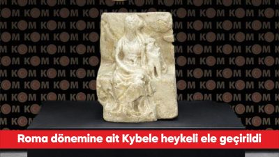 Edirne’de yurt dışına götürülmeye çalışılan Roma dönemine ait Tanrıça Kybele