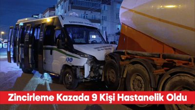 Tekirdağ’ın Kapaklı ilçesinde zincirleme trafik kazasında 9 kişi yaralandı. Cumhuriyet