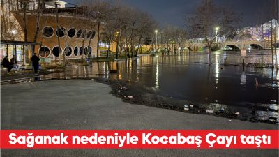 Çanakkale’nin Biga ilçesinde dünden bu yana etkili olan sağanak yağış