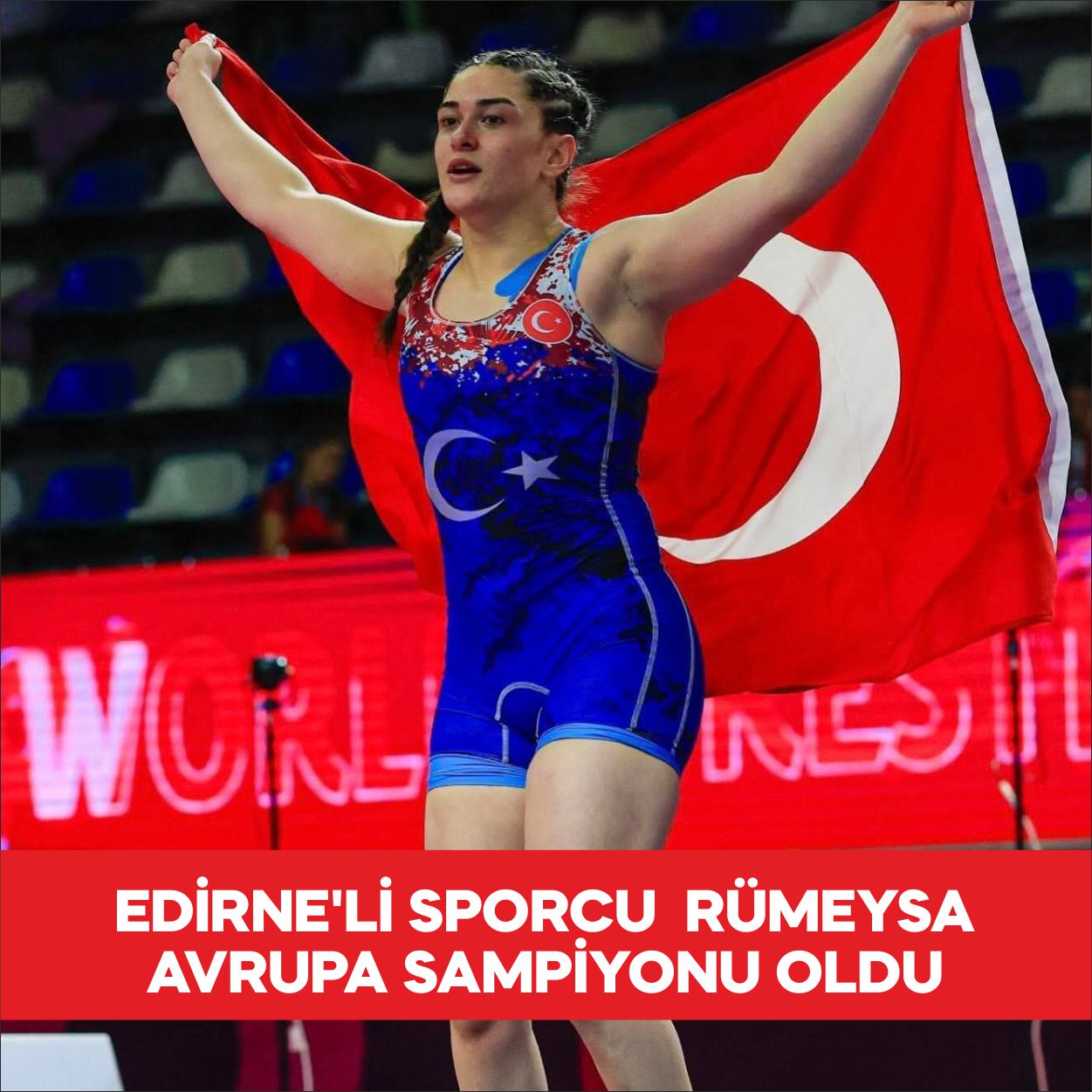 Bulgaristan’ın Samakov kentinde düzenlenen U17 Avrupa Güreş Şampiyonası’nda  ülkemizi temsil