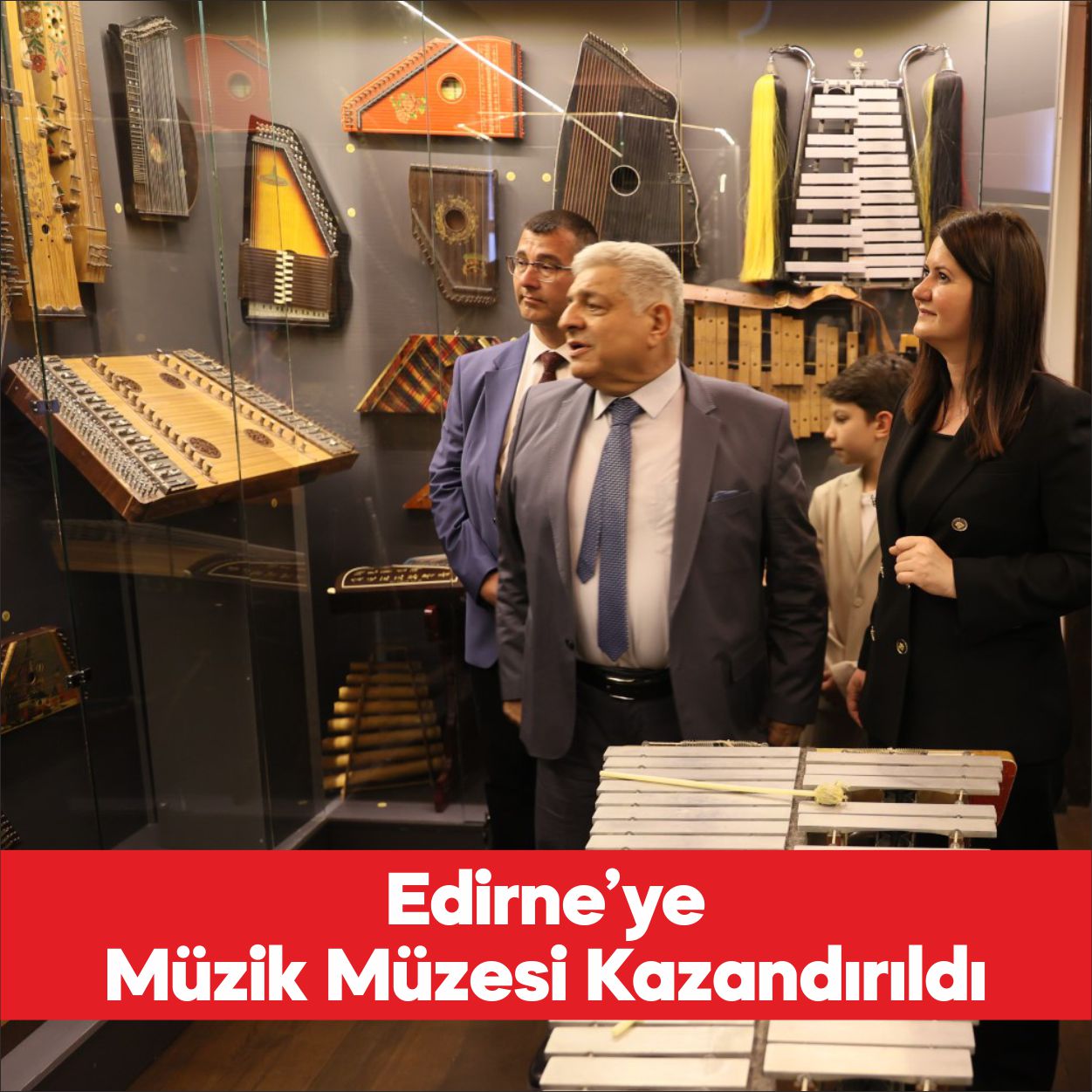 Edirne’de Uluslararası Müzeler Günü dolayısıyla Zeki Bülent Ağcabay koleksiyonuyla oluşturulan