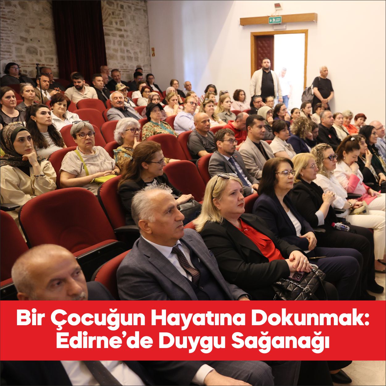 Edirne’de Anneler Günü etkinlikleri kapsamında Aile ve Sosyal Hizmetler İl