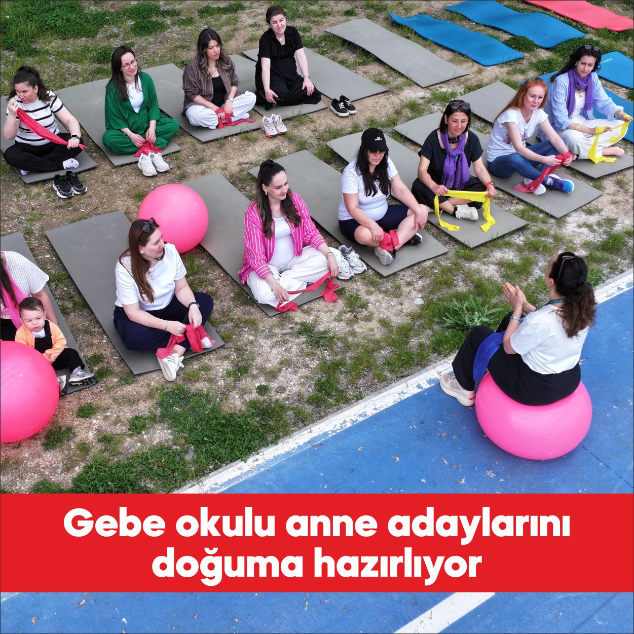 Edirne Sultan 1. Murat Devlet Hastanesinde ücretsiz hizmet veren gebe