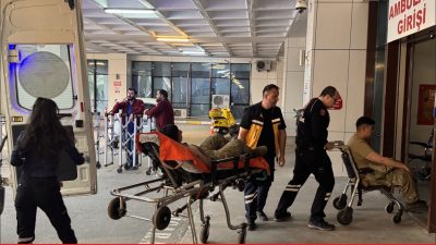Edirne’de askeri aracın gümrük peronlarının duvarına çarpması sonucu 2 asker