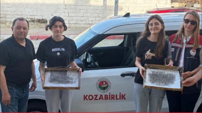 Edirne’de İpek Böcekçiliğini Yaygınlaştırma Projesi kapsamında üreticilere ipek böceği larvaları