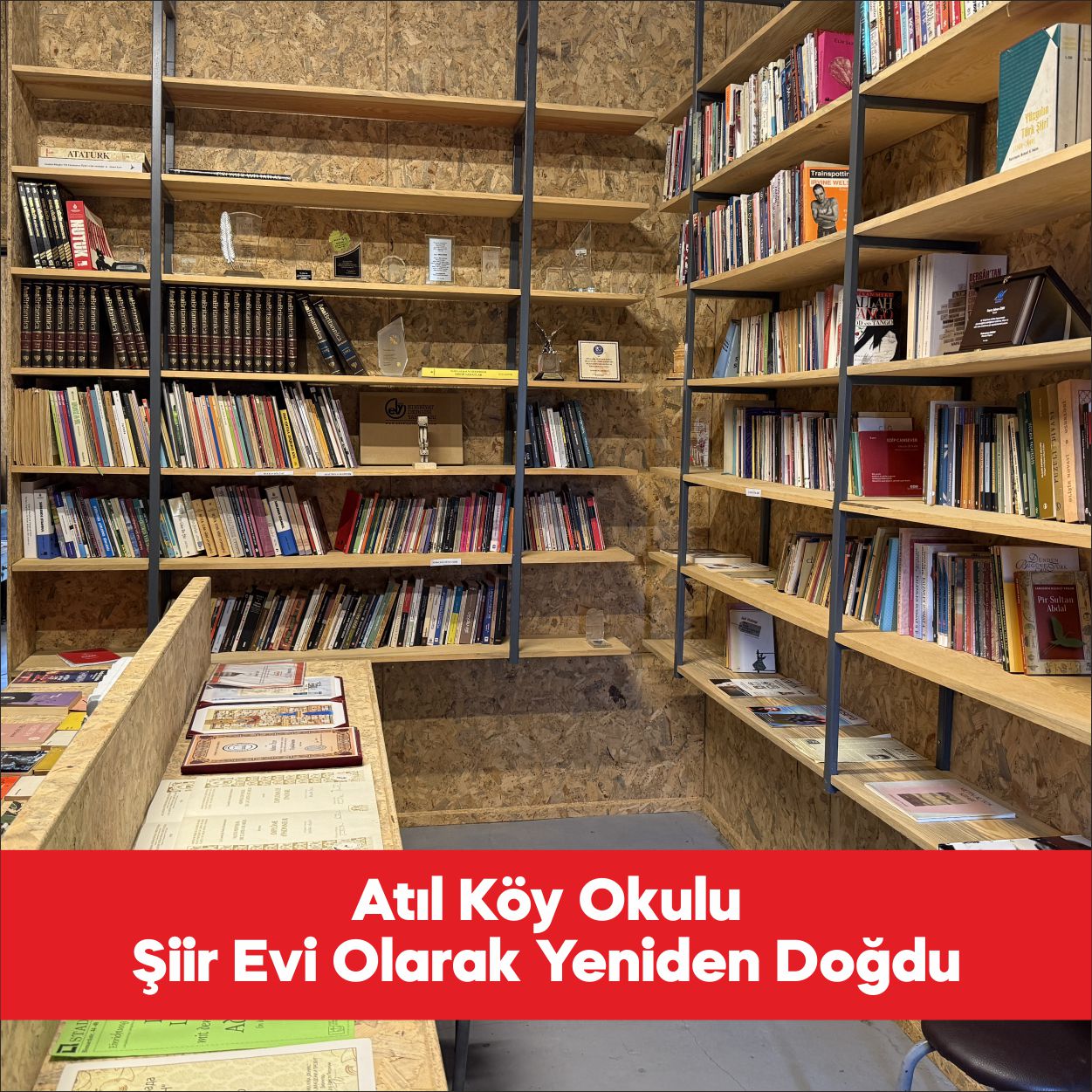Tekirdağ’da atıl durumdaki köy okulu
