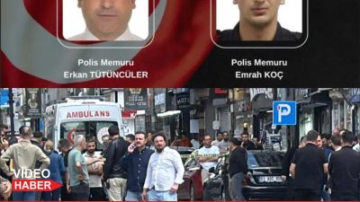Tekirdağ’ın Çorlu ilçesinde görevli iki polis memuru, silahlı bir kavgaya