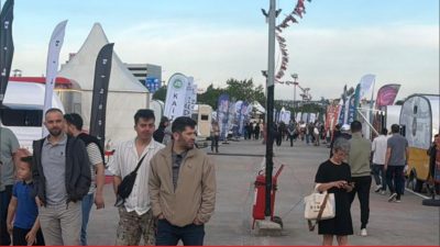 Tekirdağ’ın Çorlu ilçesinde düzenlenen 5. Trakya Doğada Yaşam, Kamp Karavan