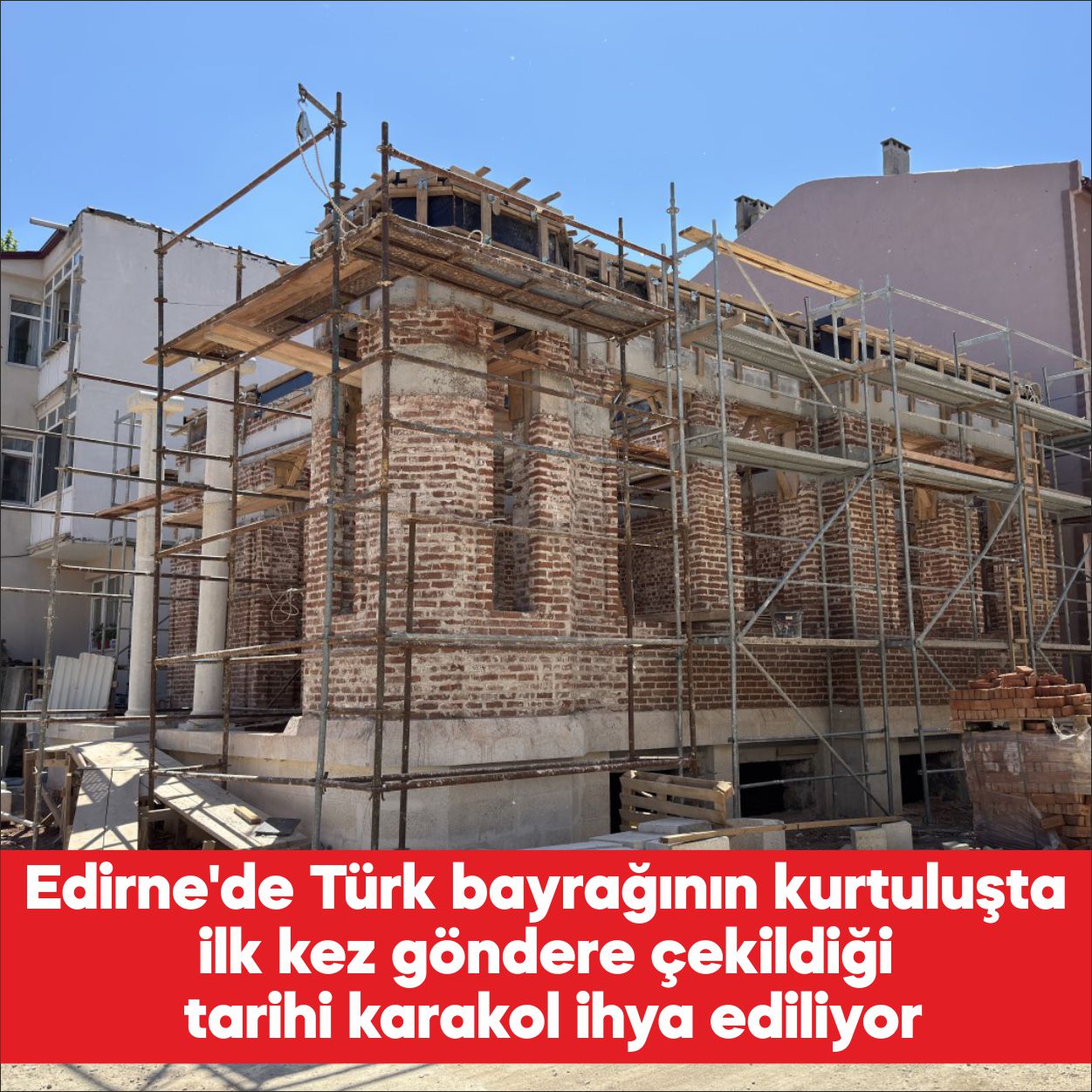 Edirne Valisi Yunus Sezer, Edirne’nin Yunan işgalinden kurtuluşunun ardından Türk