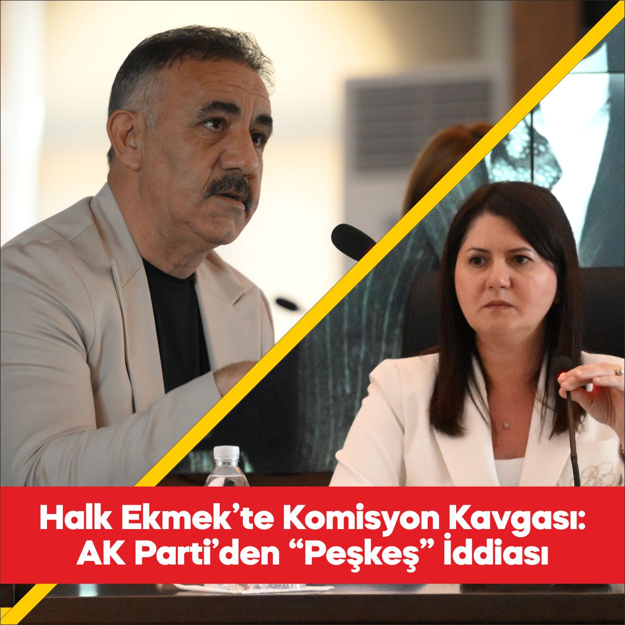Edirne Belediye Meclisi’nde “halk ekmek” uygulaması kapsamında yapılan alım süreciyle