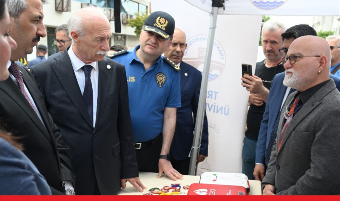 Trakya Üniversitesi Tıp Fakültesi öğrencileri, ani kalp durmalarına müdahale amacıyla