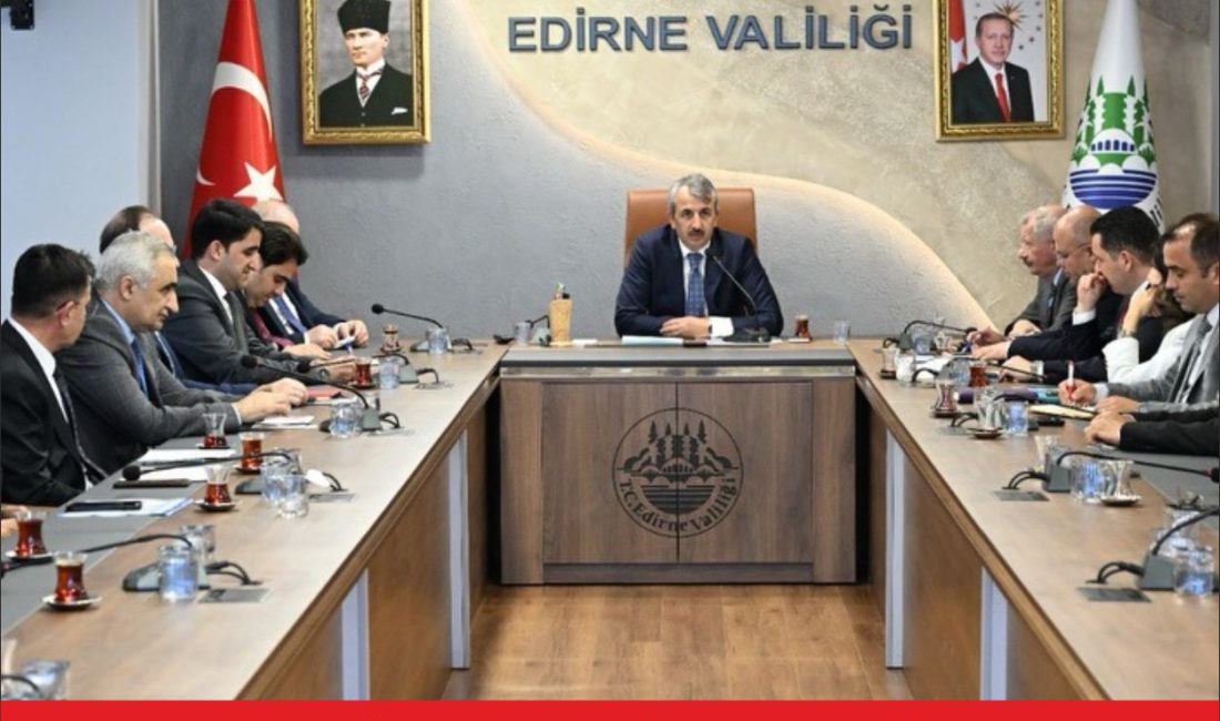 Edirne İl Tarım ve Orman Müdürlüğü koordinesinde çeltik üretimine ilişkin