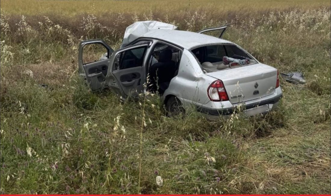 Edirne’nin Uzunköprü ilçesinde devrilen otomobildeki 4 kişi yaralandı. İ.T. (46)