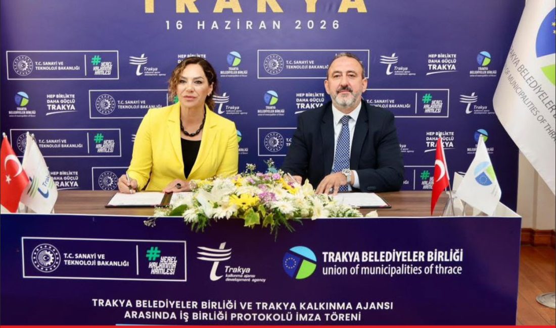 Trakya Belediyeler Birliği ile Trakya Kalkınma Ajansı arasında, bölgenin kalkınmasına