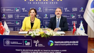 Trakya Belediyeler Birliği ile Trakya Kalkınma Ajansı arasında, bölgenin kalkınmasına