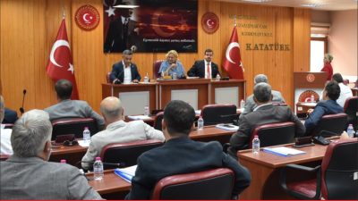 Edirne İl Genel Meclisinde, son dönemde etkili olan yağışların neden