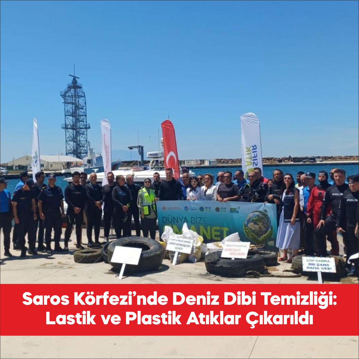 Edirne’nin Enez ilçesinde Türkiye Çevre