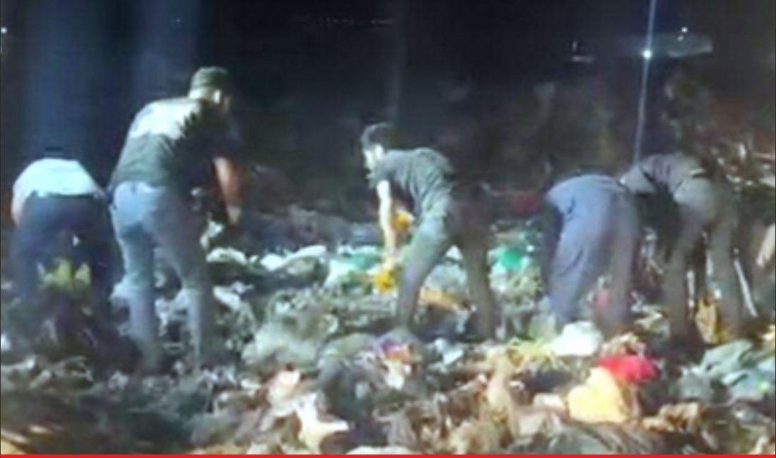 Tekirdağ’ın Çorlu ilçesinde çöp döküm sahasında yeni doğmuş erkek bebek