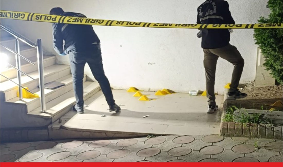 Tekirdağ’ın Çerkezköy ilçesinde bir sitenin içerisine ateş açtığı iddia edilen