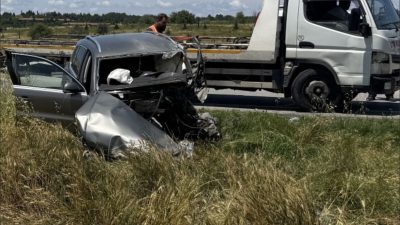 Edirne’de tır ile SUV tipi aracın çarpışması sonucu 1 kişi