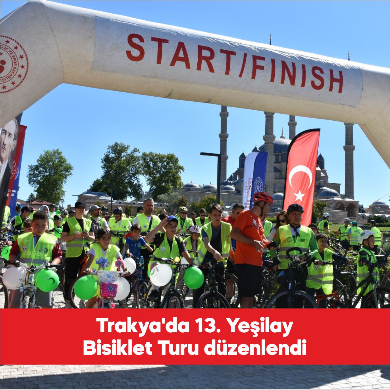 Edirne, Kırklareli ve Tekirdağ’da Yeşilay