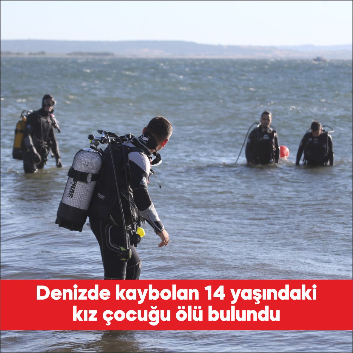 Çanakkale’nin Lapseki ilçesinde denizde kaybolan 14 yaşındaki kız çocuğunun cansız