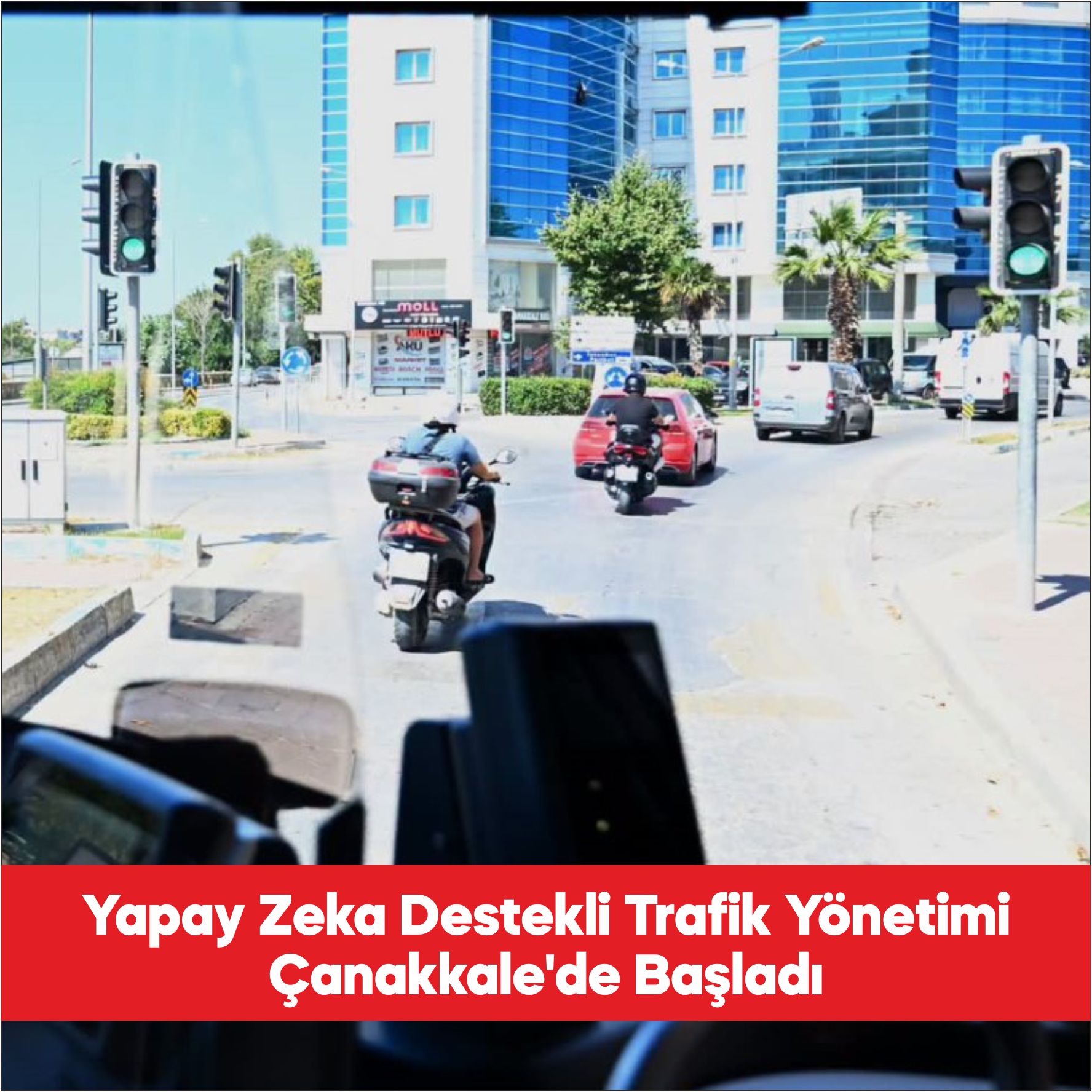 Çanakkale’de hayata geçirilen yapay zeka destekli “Akıllı Kavşak ve Trafik