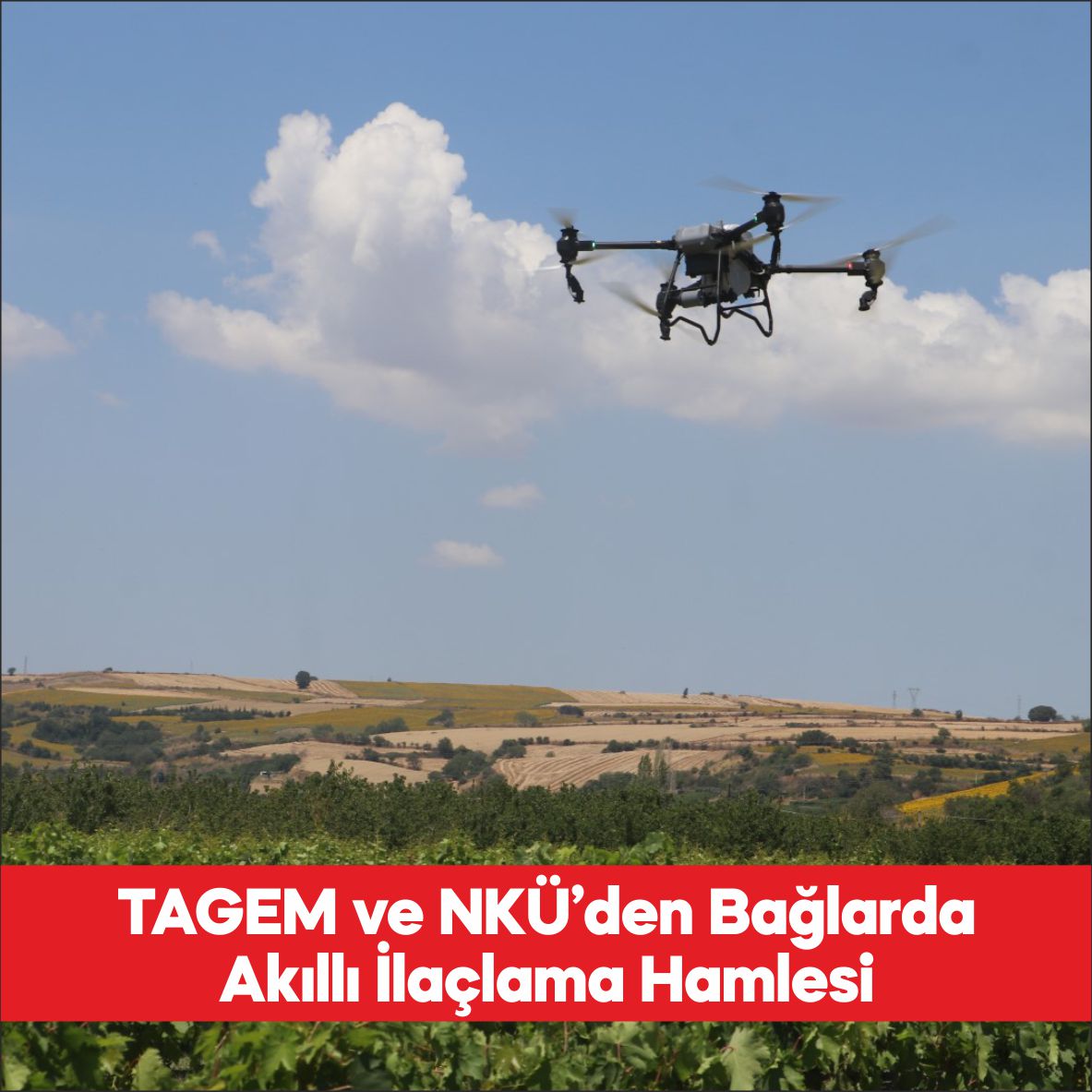 Tarımsal Araştırmalar ve Politikalar Genel Müdürlüğü (TAGEM) ile Tekirdağ Namık