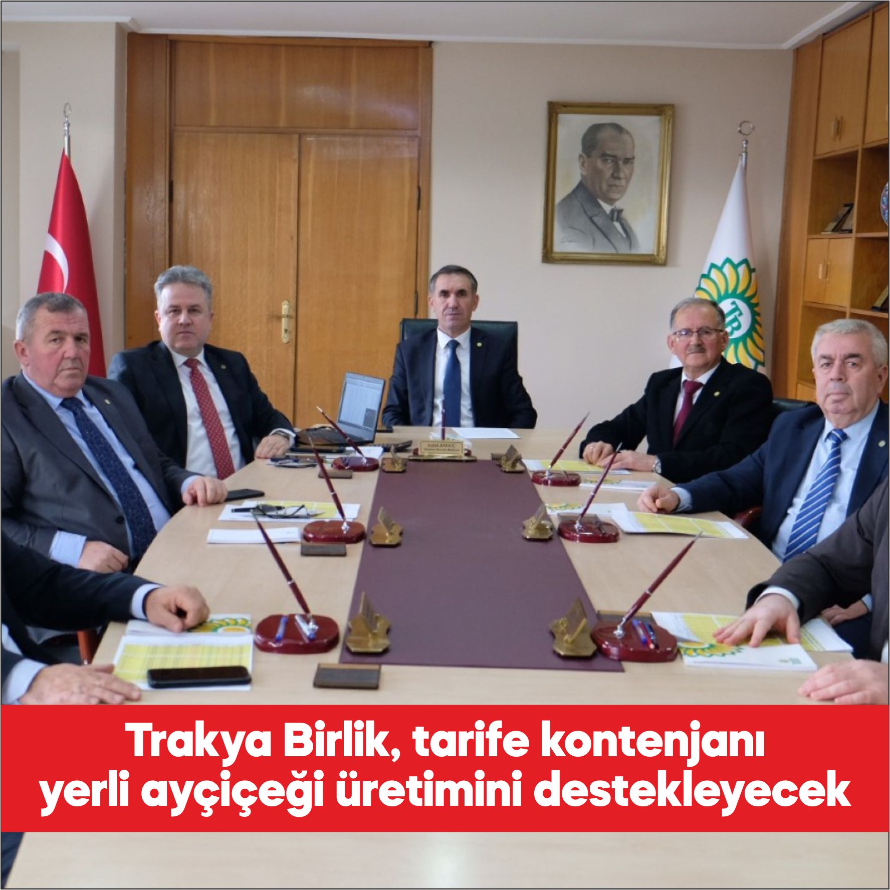 Trakya Yağlı Tohumlar Tarım Satış Kooperatifleri Birliği (Trakya Birlik), 2026/2027