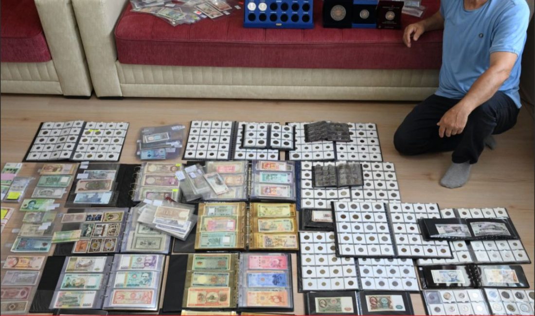 Edirne’de yaşayan emekli Selami Yılmaz’ın biriktirme merakı, yıllar içinde 163