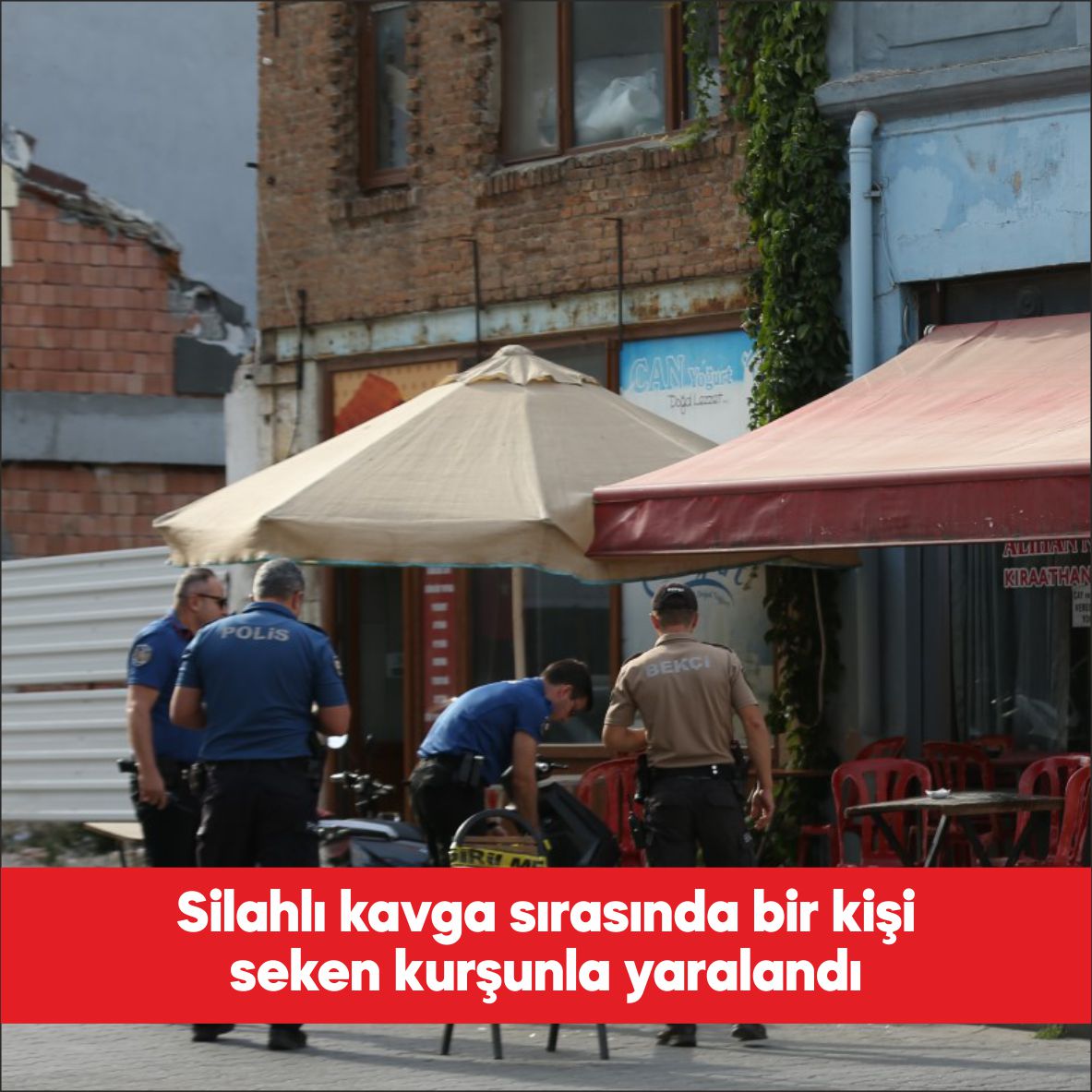 Çanakkale’de iki kişi arasında çıkan
