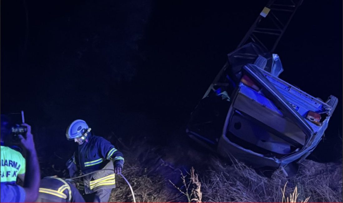 Kırklareli’nde elektrik direğine çarpan otomobil sürücüsü yaralandı. Armağan köyünde Ersin